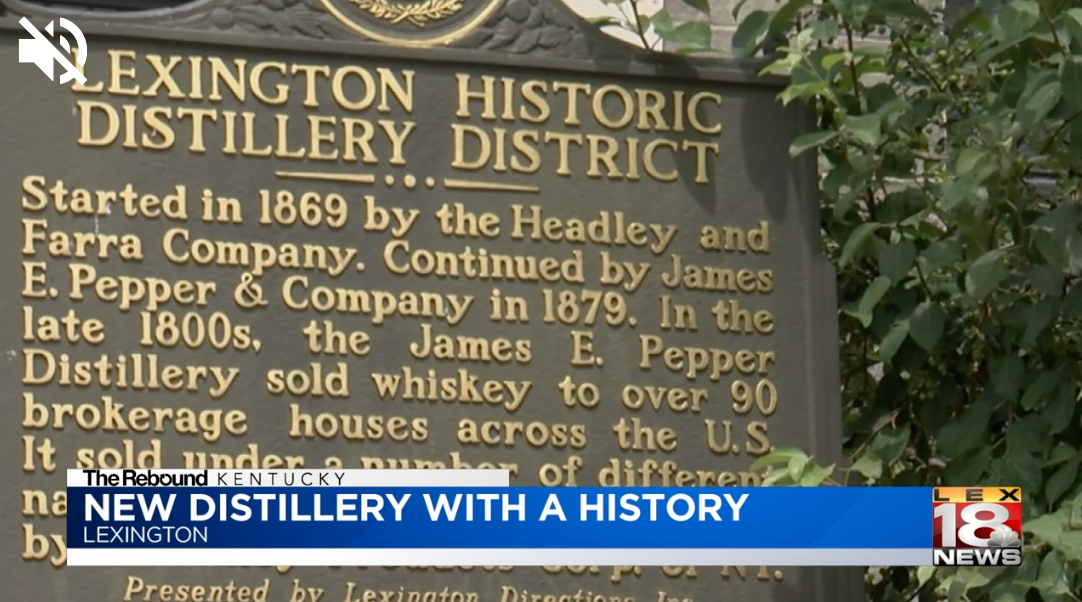 New Distillery Connects with Bourbon History