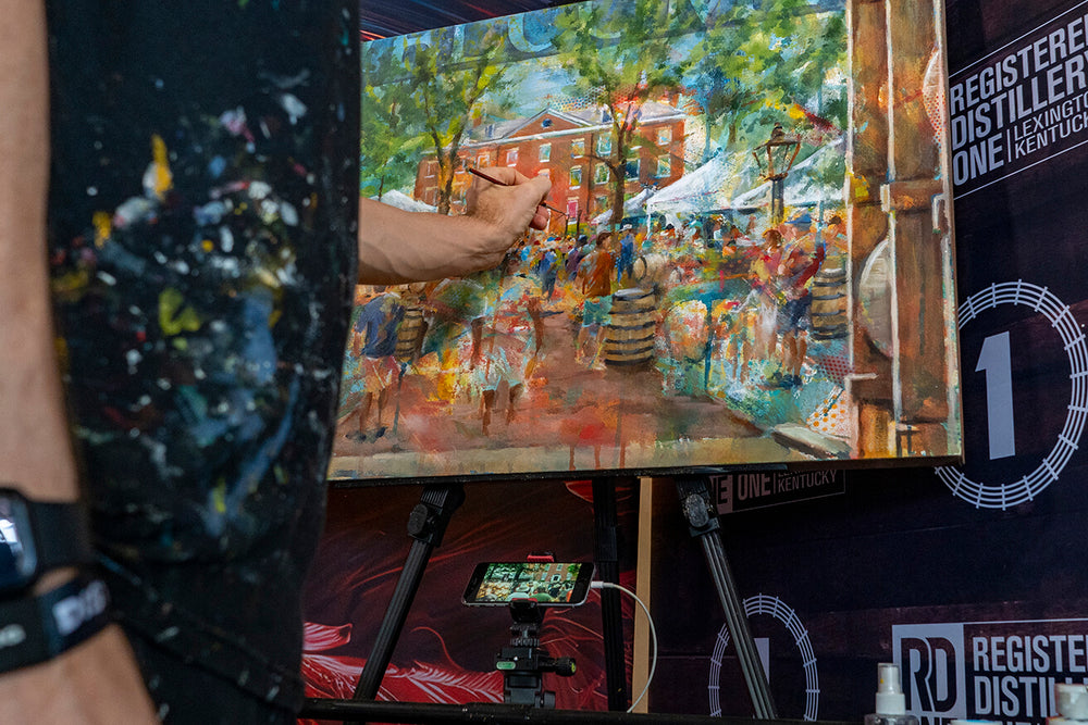 Sept. 28, 2024 – RD1 Raffles Off Two Masterpieces by Kyle Lucks Fine Art at 2024 Kentucky Bourbon Festival