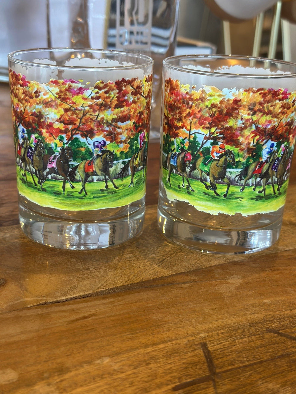 Keeneland Rocks Glass